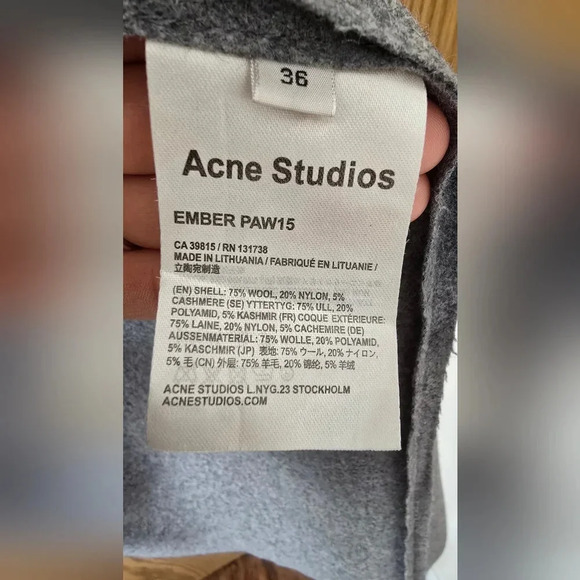 Acne Studios wool coat - Picture 2 of 11